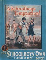 "A Schoolboy's Temptation!" SOL No. 32 by Owen Conquest  Amalgamated Press 1926