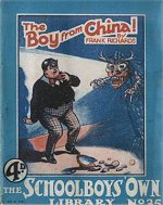 "The Boy from China!" SOL No. 35 by Frank Richards  Amalgamated Press 1926
