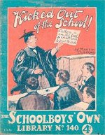 "Kicked Out of the School!" SOL No. 140 by Martin Clifford  Amalgamated Press 1931