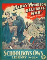 "Harry Wharton Declares War" SOL 334 by Frank Richards  Amalgamated Press 1938