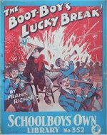 "The Boot-Boy's Lucky Break" SOL 352 by Frank Richards  Amalgamated Press 1938