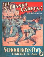"The St. Frank's Cadets!" SOL 366 by Edwy Searles Brooks  Amalgamated Press 1939