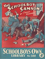 "The Schoolboy Samson" SOL 388 by Frank Richards  Amalgamated Press 1939