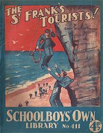 "The St. Frank's  Tourists" SOL 411 by Edwy Searles Brooks  Amalgamated Press 1940