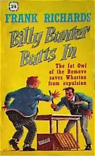 "Billy Bunter Butts In"  Frank Richards 1963