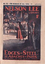 "Edges of Steel" by G H Teed, Nelson Lee Library Old Series 22 © Amalgamated Press 1915