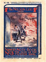 "The Clue of the Twisted Ring" by Edwy Searles Brooks, Nelson Lee Library Old Series 100  Amalgamated Press 1917