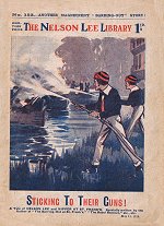 "Sticking to Their Guns" by Edwy Searles Brooks, Nelson Lee Library Old Series 153  Amalgamated Press 1918