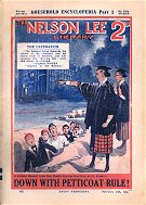 "Down With Petticoat Rule" by Edwy Searles Brooks, Nelson Lee Library Old Series 402  Amalgamated Press 1923