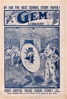 "Fun at the Crystal Palace" by Martin Clifford, The Gem 679  Amalgamated Press 12 February 1921