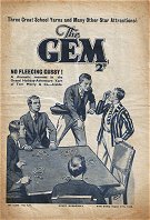 "Looking After Gussy" by Martin Clifford, The Gem 1593  Amalgamated Press 27 August 1938